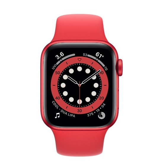 SMARTWATCH T500 PLUS SÉRIE 6 44MM VERMELHO